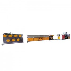 Usine prix personnalisé vitesse deux têtes pet pp machine de tréfilage plat de haute qualité