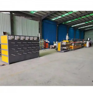Usine prix personnalisé vitesse deux têtes pet pp machine de tréfilage plat de haute qualité