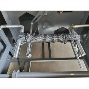 PP baler twine monofilament plastic braiding pe cotton winder rope hank winding machine